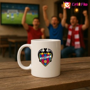 Cana Levante UD Spania , cu logoul stema echipei, Cadoul Perfect - Img 18
