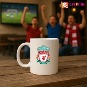 Cana Liverpool FC Anglia , cu logoul stema echipei, Cadoul Perfect - Img 18