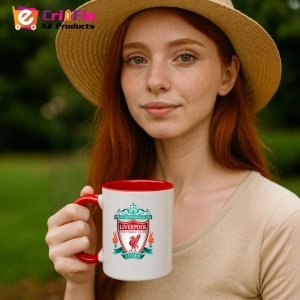 Cana Liverpool FC Anglia , cu logoul stema echipei, Cadoul Perfect - Img 48