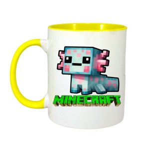Cana Minecraft Axolotl Albastru 2 - Img 5