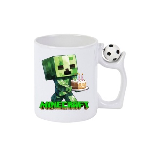 Cana Minecraft Creeper Cu Tort - Img 2