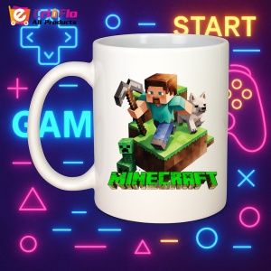 Cana Minecraft Steve Cu Pisica - Img 10