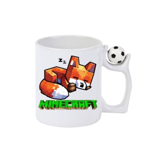 Cana Minecraft Vulpe Adormita - Img 2
