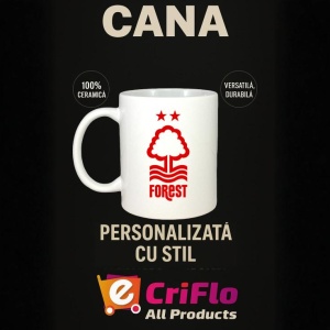 Cana Nottingham Forest FC Anglia , cu logoul stema echipei, Cadoul Perfect - Img 15