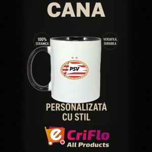 Cana PSV Eindhoven Olanda , cu logoul stema echipei, Cadoul Perfect - Img 35
