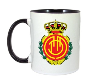 Cana Rcd mallorca Spania , cu logoul stema echipei, Cadoul Perfect - Img 6