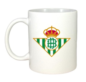 Cana Real Betis Spania , cu logoul stema echipei, Cadoul Perfect - Img 2
