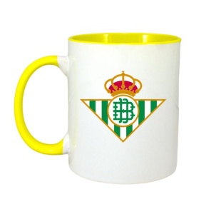 Cana Real Betis Spania , cu logoul stema echipei, Cadoul Perfect - Img 5