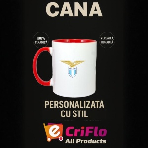 Cana SS Lazio Italia , cu logoul stema echipei, Cadoul Perfect - Img 45