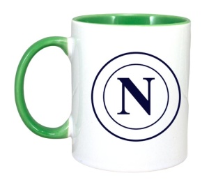 Cana SSC Napoli Italia , cu logoul stema echipei, Cadoul Perfect - Img 3