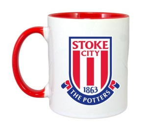 Cana Stoke City Anglia , cu logoul stema echipei, Cadoul Perfect - Img 8