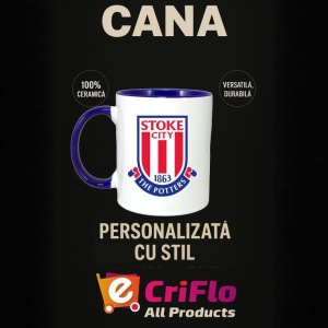Cana Stoke City Anglia , cu logoul stema echipei, Cadoul Perfect - Img 25