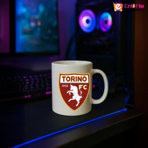 Cana Torino FC Italia , cu logoul stema echipei, Cadoul Perfect - Img 16