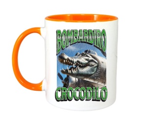 Cana Tralalero TraLaLa cu Bombadiro Crocodilo Funny Italian Brainrot Meme Graphic mix 1 - Img 6