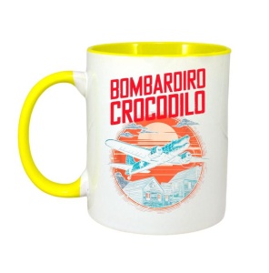 Cana Tralalero TraLaLa cu Bombardiro Bombardino Crocodilo Funny Italian Brainrot Meme m - Img 3