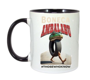 Cana Tralalero TraLaLa cu Boneca Ambalabu Italian Brainrot Meme Frog with Feet Bootleg