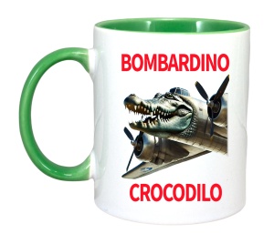 Cana Tralalero TraLaLa cu Italian Brainrot Bombardino Crocodilo - Img 3