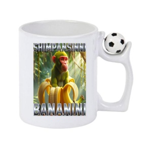 Cana Tralalero TraLaLa cu Shimpansinni Bananini Monkey Banana Italian Brainrot Meme - Img 9