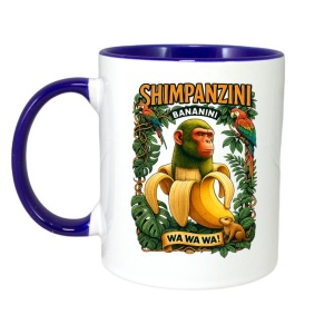 Cana Tralalero TraLaLa cu Shimpanzini Bananini Italian Brainrot Chimpanzee and Banana - Img 3