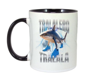 Cana Tralalero TraLaLa cu Tralalero Tralala Bootleg Brainrot Italian Brainrot Meme 4V - Img 5
