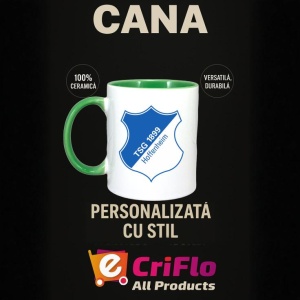 Cana TSG Hoffenheim Germania , cu logoul stema echipei, Cadoul Perfect - Img 20