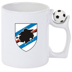 Cana UC Sampdoria Italia , cu logoul stema echipei, Cadoul Perfect