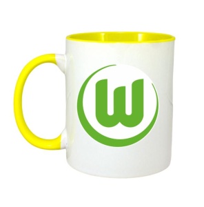 Cana VfL Wolfsburg Germania , cu logoul stema echipei, Cadoul Perfect - Img 5