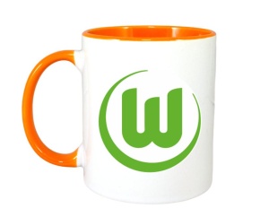 Cana VfL Wolfsburg Germania , cu logoul stema echipei, Cadoul Perfect - Img 7