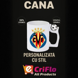 Cana Villarreal_CF Spania , cu logoul stema echipei, Cadoul Perfect - Img 13