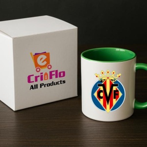Cana Villarreal_CF Spania , cu logoul stema echipei, Cadoul Perfect - Img 19