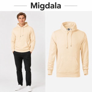 Hanorac Bărbat Malfini Cape 413, 65% Bumbac, 320 g/m², Glugă cu Șnur, Buzunar Marsupiu, 21 Nuanțe, Mărimi S–5XL - Img 24