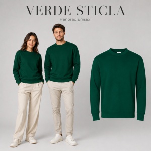 Hanorac Tip Bluză Unisex pentru Damă și Bărbați – 60% Bumbac, Interior Pieptănat, 280 g/m², S–5XL - Img 22