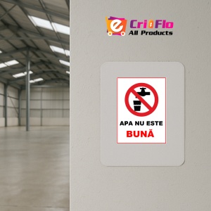 Indicator Apa nu este buna, Sticker autocolant - Img 4
