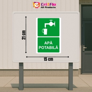 Indicator Apa potabila 1, Sticker autocolant - Img 2