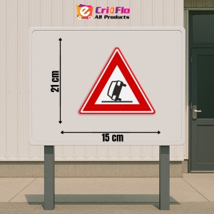 Indicator Avertizare pentru accidente, Sticker autocolant - Img 2