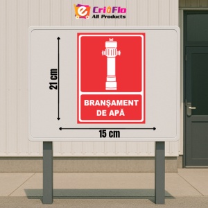 Indicator Bransament de apa, Sticker autocolant - Img 2