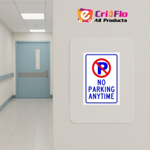 Indicator Car parking anytime sign, Sticker autocolant - Img 5