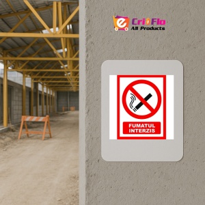 Indicator Cu fumatul interzis, Sticker autocolant - Img 5