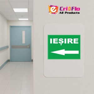 Indicator Cu iesire prin stanga, Sticker autocolant - Img 5