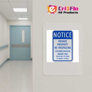 Indicator Customer Employee Parking Only, Sticker autocolant - Img 5