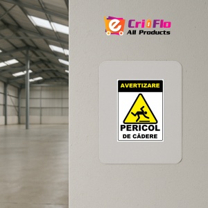 Indicator De avertizare pericol de cadere, Sticker autocolant - Img 3