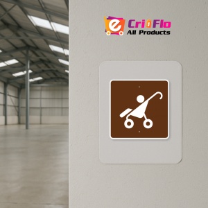 Indicator De camping bebe, Sticker autocolant - Img 3
