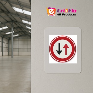 Indicator de circulatie trafic din sens opus, Sticker autocolant - Img 3