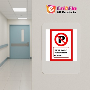 Indicator De interzicere parcare, Sticker autocolant - Img 4