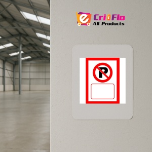 Indicator De interzicere personalizata pentru parcare, Sticker autocolant - Img 3