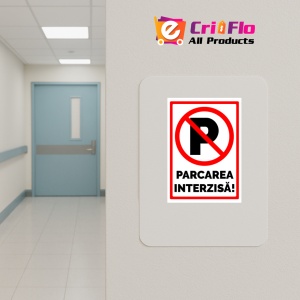 Indicator De parcari interzise, Sticker autocolant - Img 4