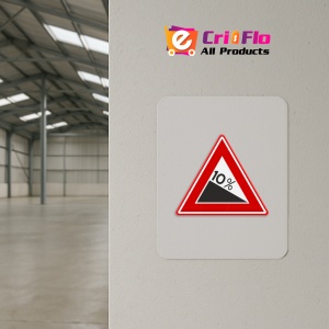 Indicator Deal abrupt in jos, Sticker autocolant - Img 3
