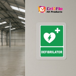 Indicator Defibrialtor, Sticker autocolant - Img 4
