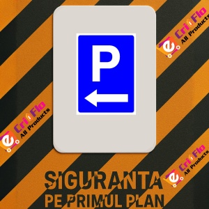 Indicator Directie spre parcare, Sticker autocolant - Img 2