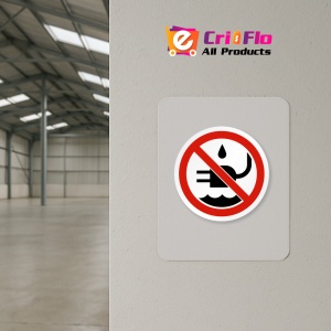 Indicator Eticheta fara lichid la priza, Sticker autocolant - Img 3